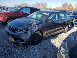 Salvage cars for sale at Bridgeton, MO auction: 2015 Volkswagen Jetta Base