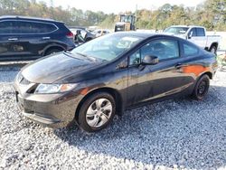 Salvage cars for sale from Copart Ellenwood, GA: 2013 Honda Civic LX