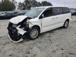 Salvage cars for sale at Loganville, GA auction: 2013 Chrysler Town & Country Limited