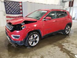 Jeep salvage cars for sale: 2021 Jeep Compass Limited