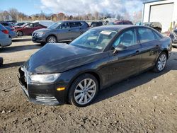 Salvage cars for sale at Duryea, PA auction: 2017 Audi A4 Premium