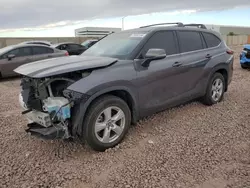 Toyota salvage cars for sale: 2022 Toyota Highlander L