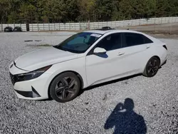 Salvage cars for sale at Gainesville, GA auction: 2022 Hyundai Elantra SEL