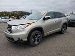 Toyota salvage cars for sale: 2016 Toyota Highlander XLE