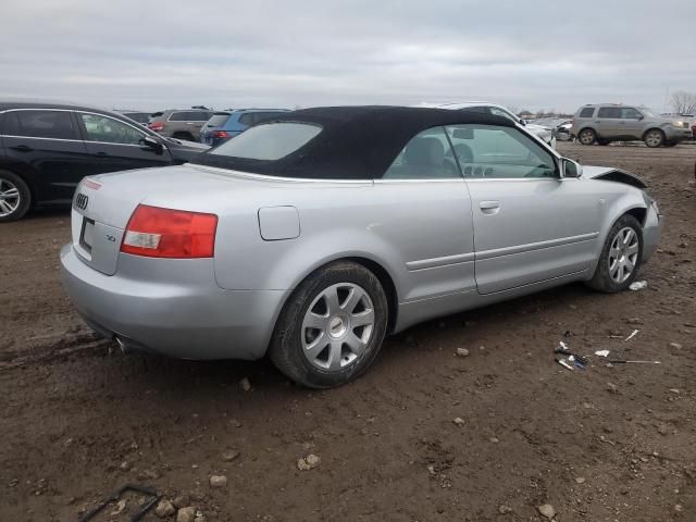 2003 Audi A4 3.0 Cabriolet