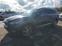 Salvage cars for sale at Oklahoma City, OK auction: 2014 Infiniti QX60