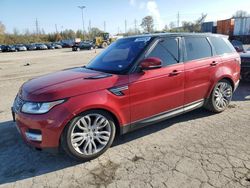 Land Rover salvage cars for sale: 2016 Land Rover Range Rover Sport HSE