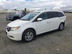 Salvage cars for sale at Martinez, CA auction: 2014 Honda Odyssey EXL