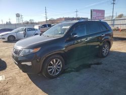 Salvage cars for sale at Chicago Heights, IL auction: 2012 KIA Sorento SX