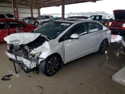 Salvage cars for sale at Houston, TX auction: 2013 Honda Civic EXL