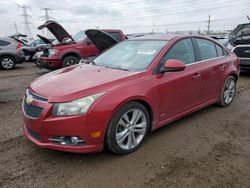 Salvage cars for sale at Elgin, IL auction: 2012 Chevrolet Cruze LTZ