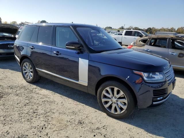 2016 Land Rover Range Rover HSE