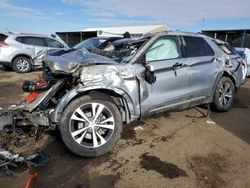 Salvage cars for sale at Brighton, CO auction: 2020 Ford Explorer Platinum