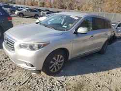 Salvage cars for sale at Waldorf, MD auction: 2015 Infiniti QX60