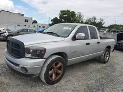 Salvage cars for sale from Copart Opa Locka, FL: 2008 Dodge RAM 1500 ST