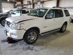 Salvage cars for sale at Eldridge, IA auction: 2007 Ford Explorer Limited