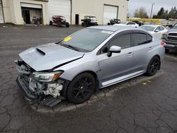 Subaru wrx salvage cars for sale: 2015 Subaru WRX