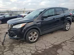 Salvage cars for sale at Dyer, IN auction: 2015 Ford Escape SE