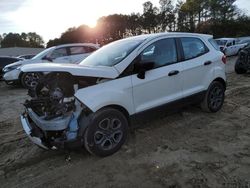 Ford salvage cars for sale: 2018 Ford Ecosport S