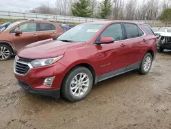 Salvage cars for sale at Davison, MI auction: 2018 Chevrolet Equinox LT