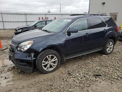 Salvage cars for sale at Appleton, WI auction: 2016 Chevrolet Equinox LT