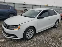 Volkswagen Vehiculos salvage en venta: 2015 Volkswagen Jetta SE