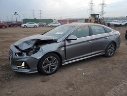 Salvage cars for sale at auction: 2018 Hyundai Sonata Hybrid