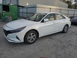 Hyundai salvage cars for sale: 2021 Hyundai Elantra SE