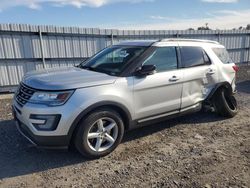 Salvage cars for sale from Copart Fredericksburg, VA: 2017 Ford Explorer XLT