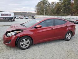 Salvage cars for sale from Copart Concord, NC: 2015 Hyundai Elantra SE