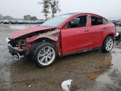 Tesla Model y salvage cars for sale: 2020 Tesla Model Y