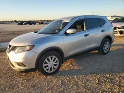 Salvage cars for sale at San Antonio, TX auction: 2016 Nissan Rogue S