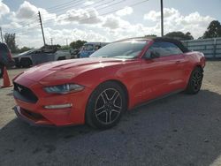 Salvage cars for sale at Miami, FL auction: 2019 Ford Mustang