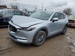 Salvage cars for sale at Lansing, MI auction: 2021 Mazda CX-5 Touring