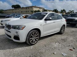 Salvage cars for sale from Copart Opa Locka, FL: 2017 BMW X4 XDRIVEM40I