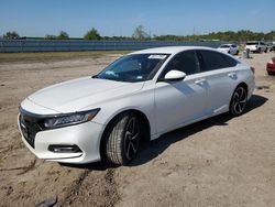 Salvage cars for sale at Houston, TX auction: 2018 Honda Accord Sport