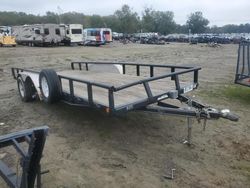 Salvage trucks for sale at Conway, AR auction: 2015 Pjtl Trailer