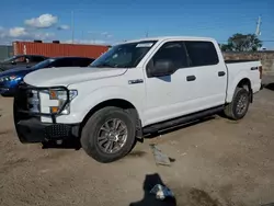 Salvage cars for sale at Homestead, FL auction: 2017 Ford F150 Supercrew