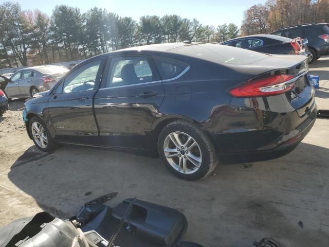 2018 Ford Fusion SE Hybrid