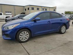 Salvage cars for sale from Copart Wilmer, TX: 2019 Hyundai Accent SE