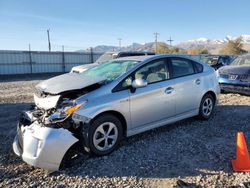 Salvage cars for sale at Magna, UT auction: 2015 Toyota Prius