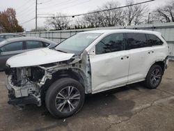 Salvage cars for sale from Copart Moraine, OH: 2019 Toyota Highlander LE