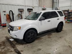 Ford salvage cars for sale: 2011 Ford Escape XLS