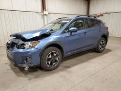 Subaru Crosstrek salvage cars for sale: 2019 Subaru Crosstrek Premium