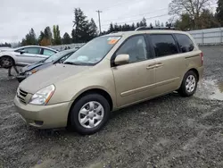 KIA Vehiculos salvage en venta: 2007 KIA Sedona EX