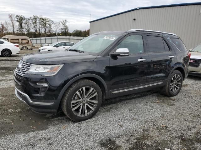 2018 Ford Explorer Platinum