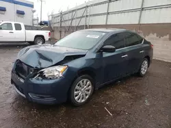 Nissan salvage cars for sale: 2015 Nissan Sentra S