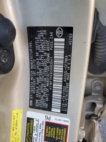 2012 Toyota Camry Base