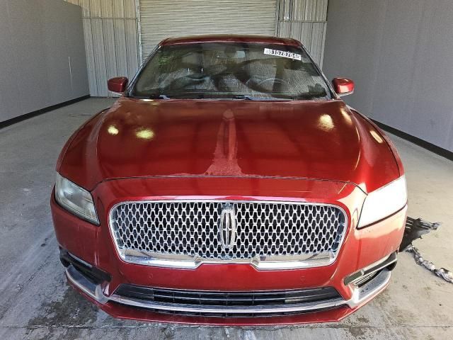 2018 Lincoln Continental Premiere