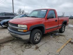 Salvage cars for sale at Pekin, IL auction: 2001 Chevrolet Silverado K1500